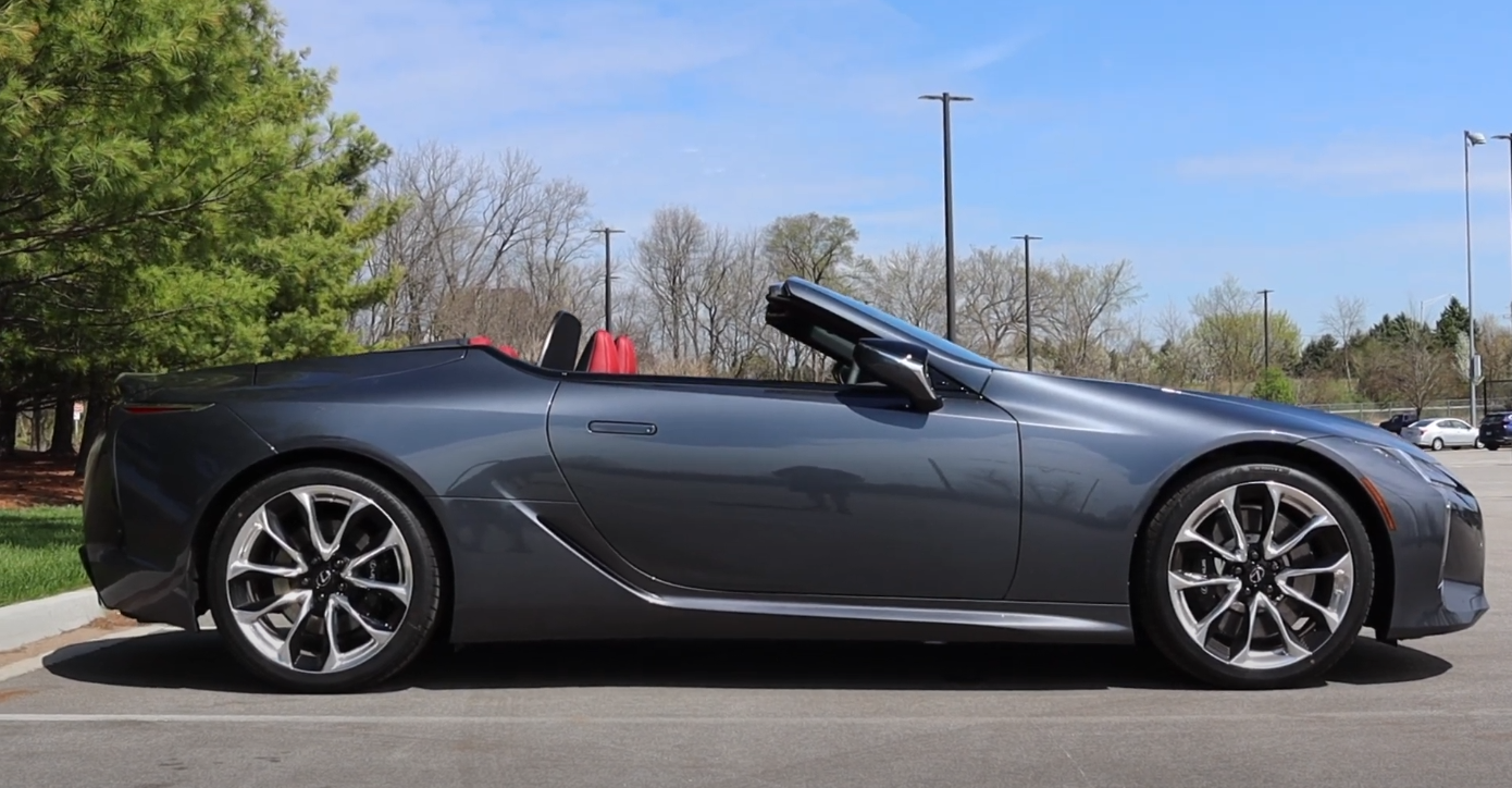 Lexus LC 500 Convertible: Zážitek z jízdy, který si zamilujete